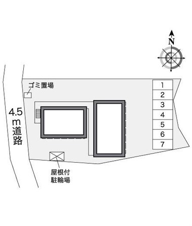 レオパレスヒルズ島台の物件内観写真